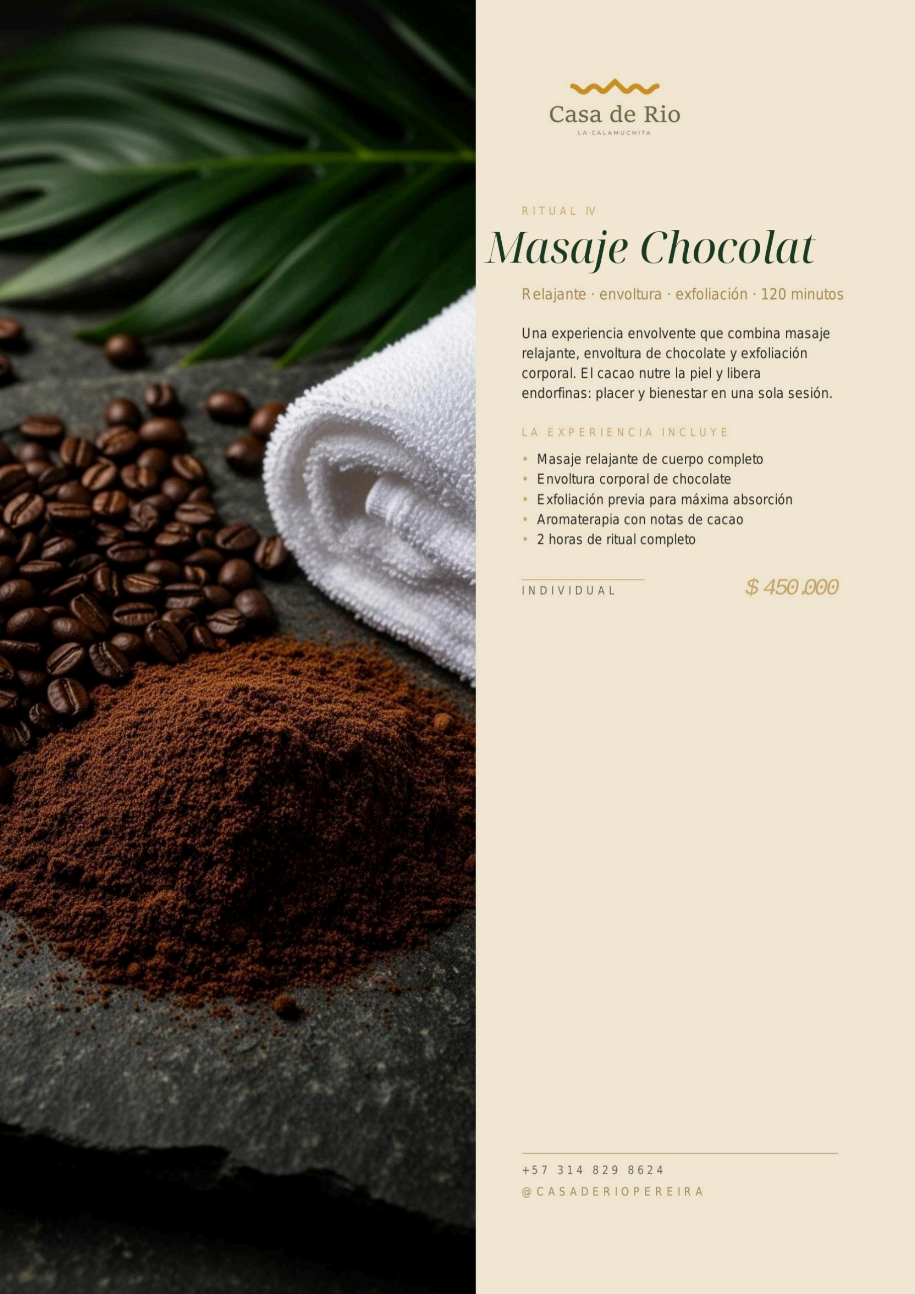 Masaje Chocolat